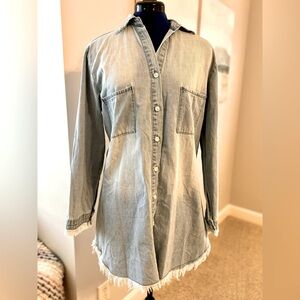 Denim Shirt Dress